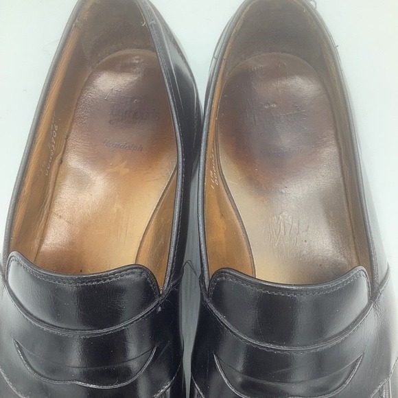 Allen Edmonds Randolph Shell Cordovan Penny Loafer Shoes Size 11.5 MSRP $750‎ main image 7